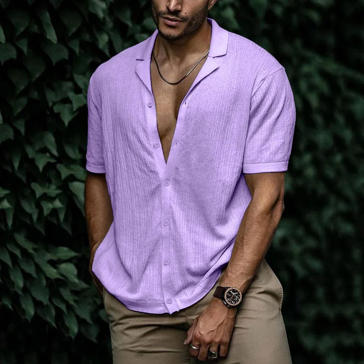 Alejandro | Camiseta de Manga Corta para Hombre con Diseño Casual 17