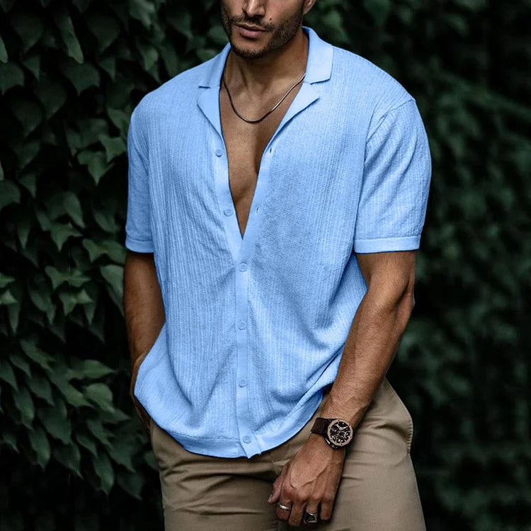 Alejandro | Camiseta de Manga Corta para Hombre con Diseño Casual 8