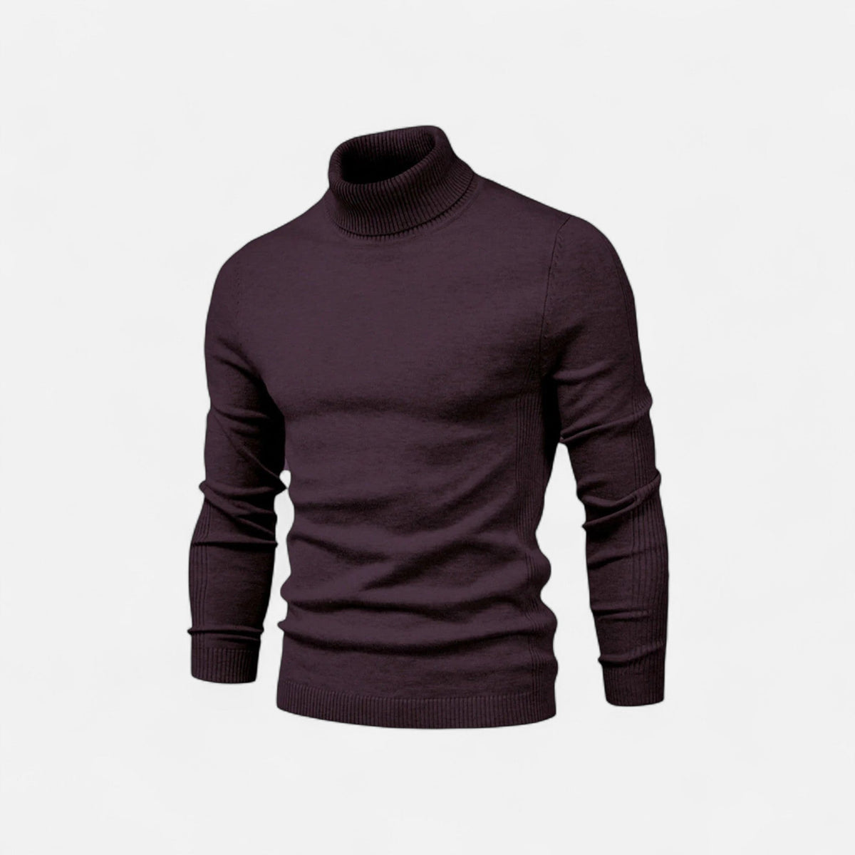 Diego | Suéter de Cuello Alto de Algodón para Hombre con Estilo Atemporal 7