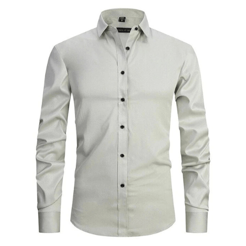 Ethan | Camisa Moderna Elástica para Hombre, Antirarrugas, Corte Ajustado 12