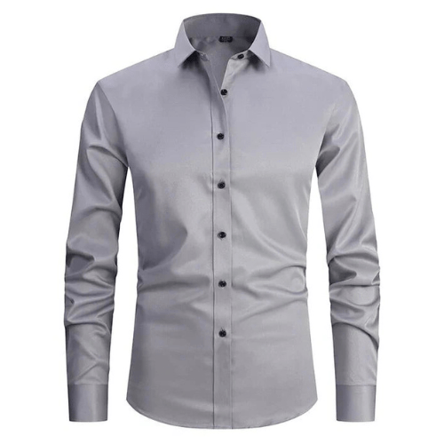 Ethan | Camisa Moderna Elástica para Hombre, Antirarrugas, Corte Ajustado 13