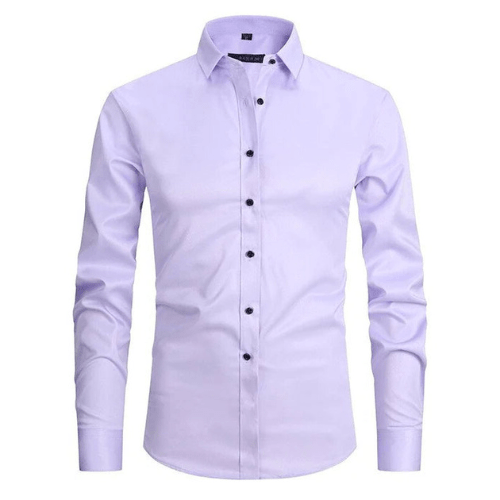 Ethan | Camisa Moderna Elástica para Hombre, Antirarrugas, Corte Ajustado 15