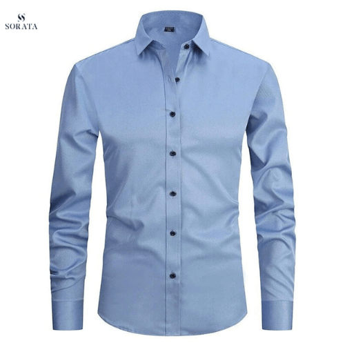 Ethan | Camisa Moderna Elástica para Hombre, Antirarrugas, Corte Ajustado 3