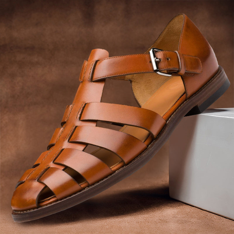 Ethan | Elegantes Sandalias de Cuero Premium para Hombre 2