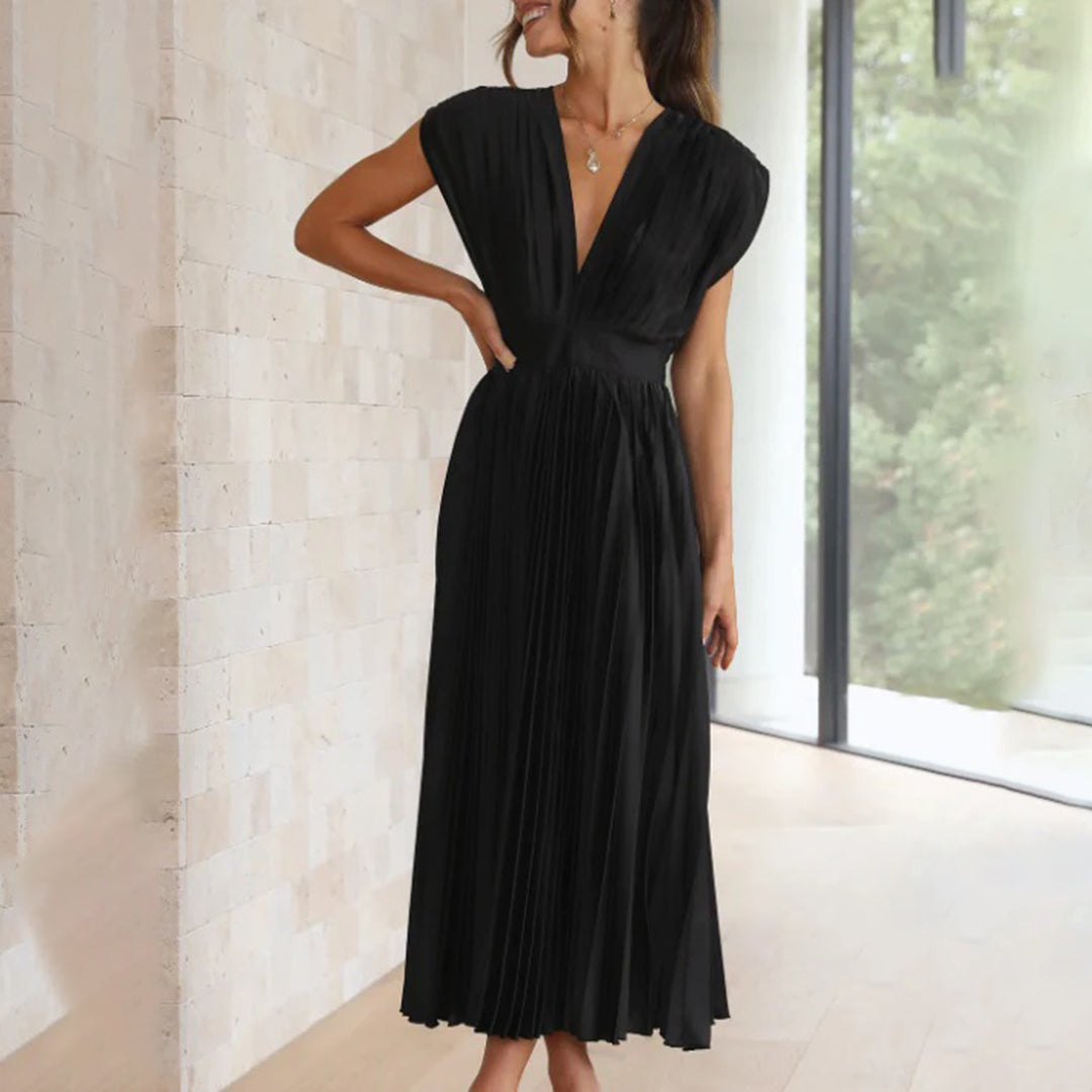 Sofia | Elegante Vestido Largo Plisado 5
