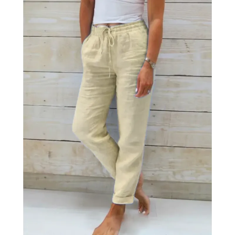 Sofia | Pantalones Holgados con Cordón para Mujer 6
