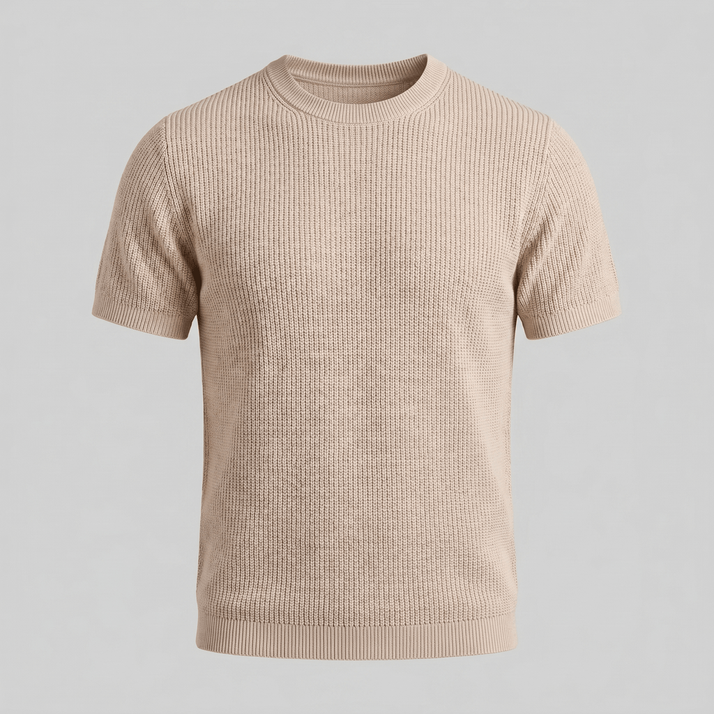 Andrés | Jersey de Punto para Hombre con Textura Vertical - Noa Lagos