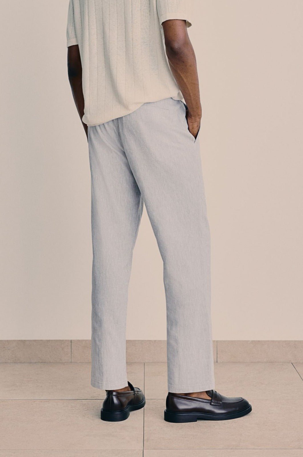 Andrés | Pantalones de Corte Relajado para Hombre con Cintura Elástica - Noa Lagos