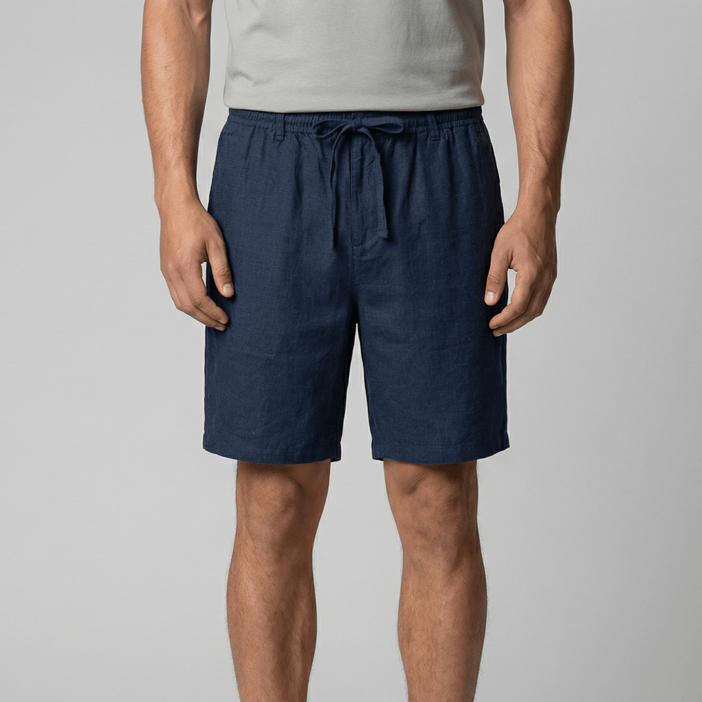 Diego | Pantalones Cortos de Lino para Hombre con Estilo Casual - Noa Lagos