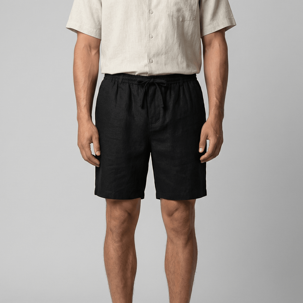 Diego | Pantalones Cortos de Lino para Hombre con Estilo Casual - Noa Lagos