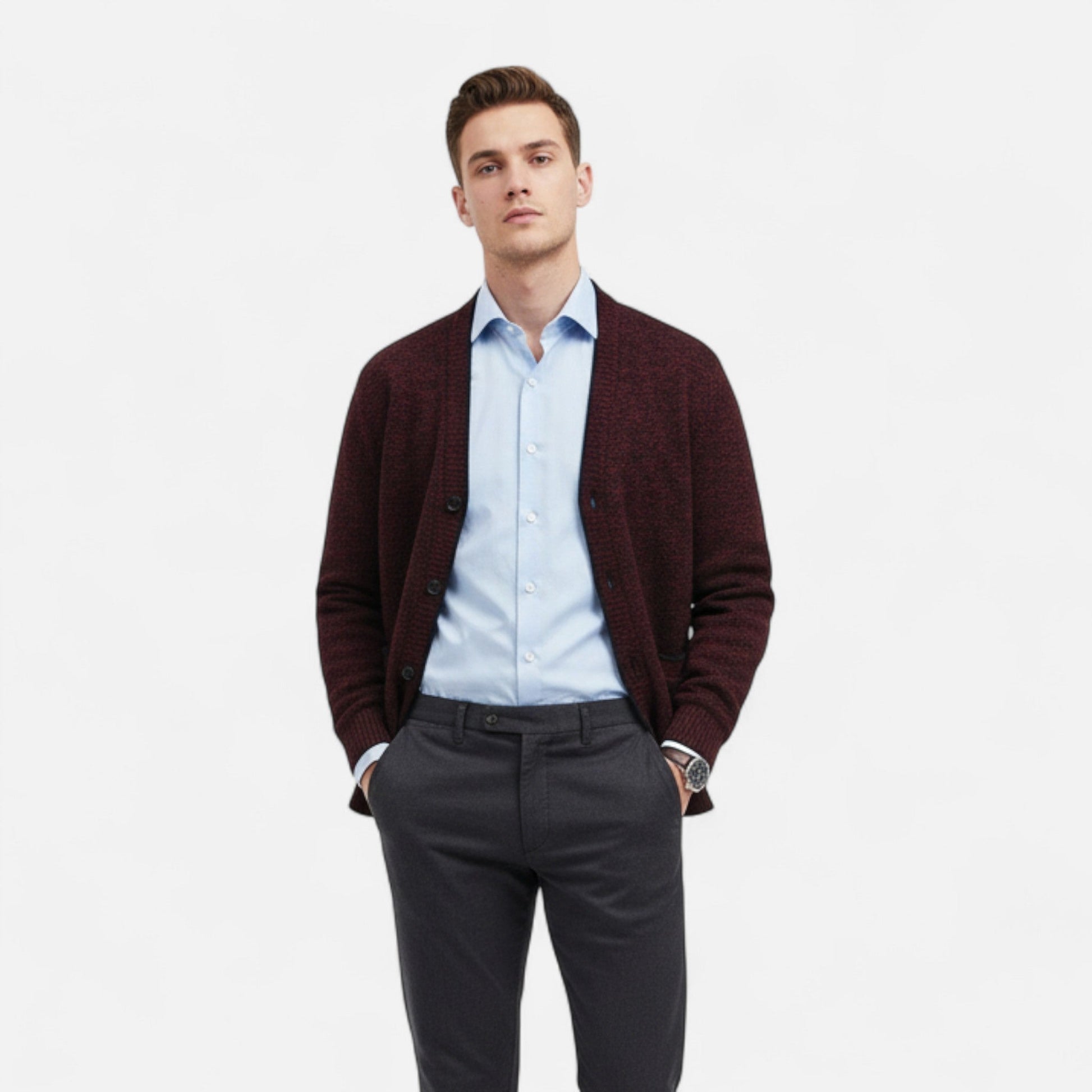 Fernando | Cárdigan de Punto Elegante para Hombre - Noa Lagos