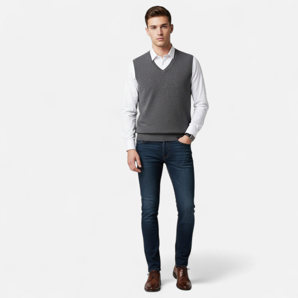 Fernando | Chaleco con Cuello en V para Hombre - Noa Lagos