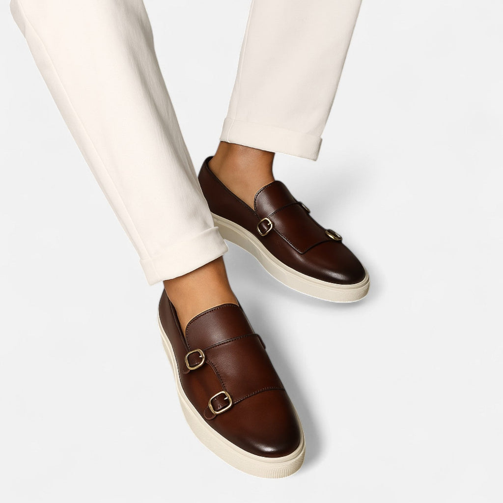 Fernando | Mocasines con Hebillas de Cuero para Hombre Elegantes - Noa Lagos