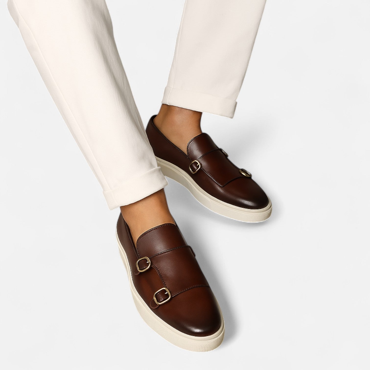 Fernando | Mocasines con Hebillas de Cuero para Hombre Elegantes - Noa Lagos