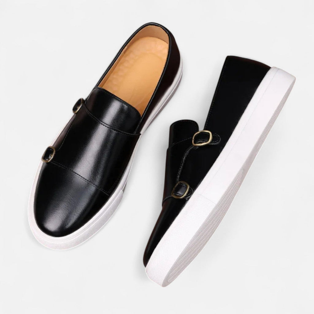Fernando | Mocasines con Hebillas de Cuero para Hombre Elegantes - Noa Lagos