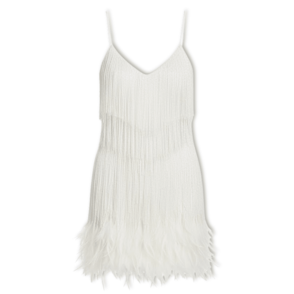 Isabella | Vestido Corto de Noche con Lentejuelas y Plumas para Mujer - Noa Lagos