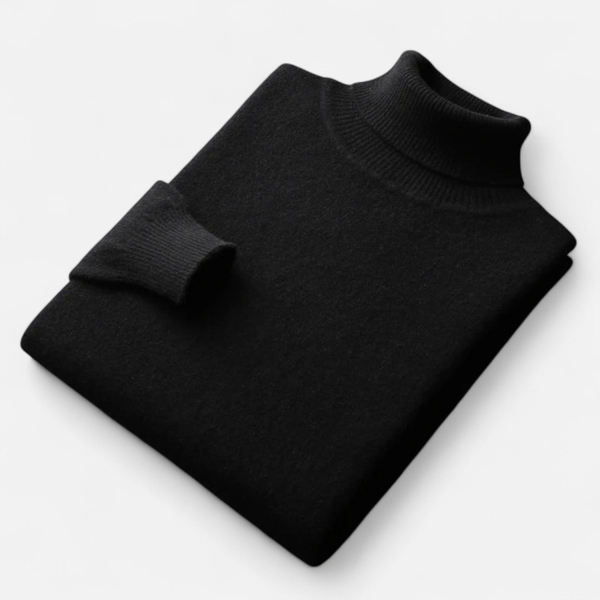 Javier | Jersey Cuello Alto de Lana para Hombre Clásico y Elegante - Noa Lagos