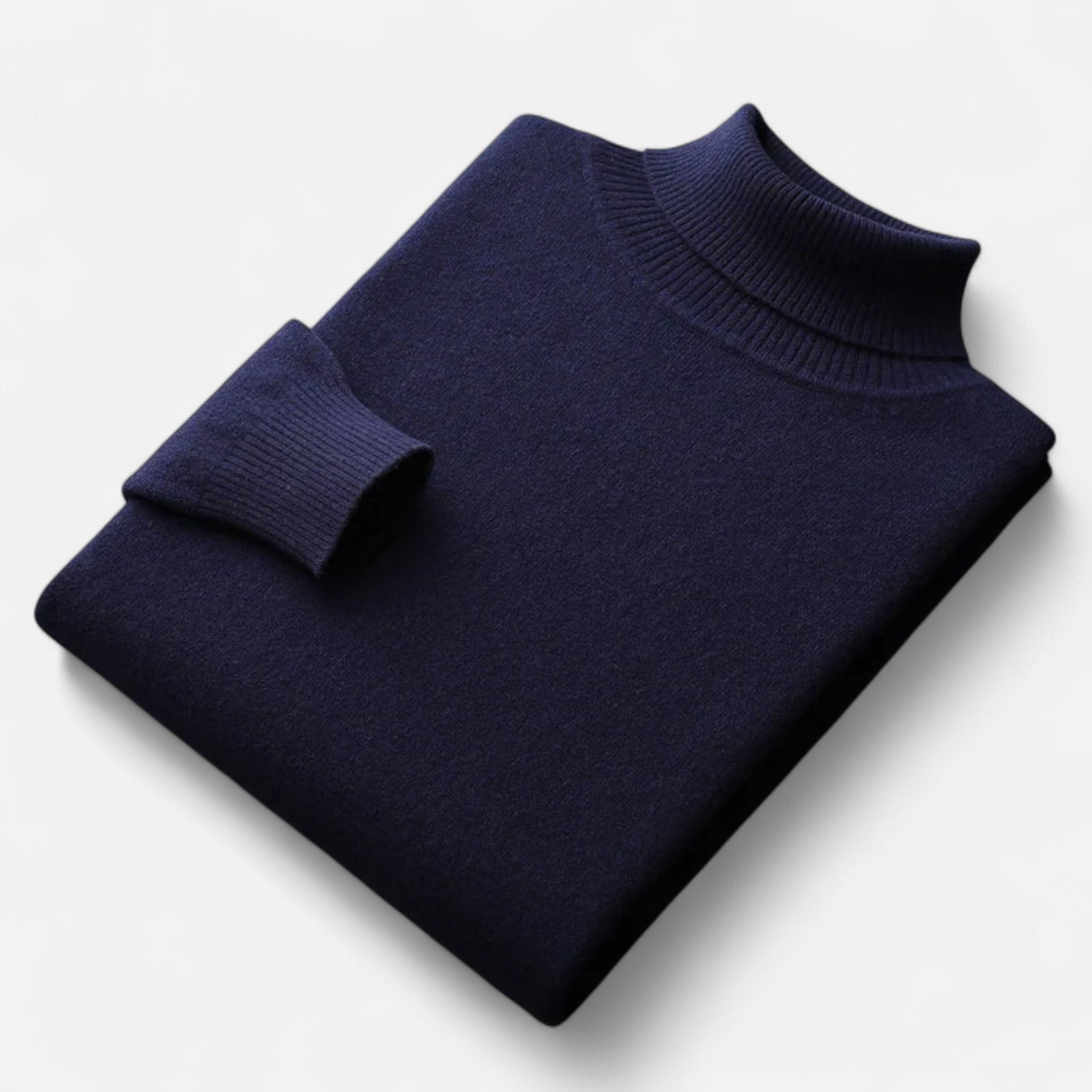 Javier | Jersey Cuello Alto de Lana para Hombre Clásico y Elegante - Noa Lagos