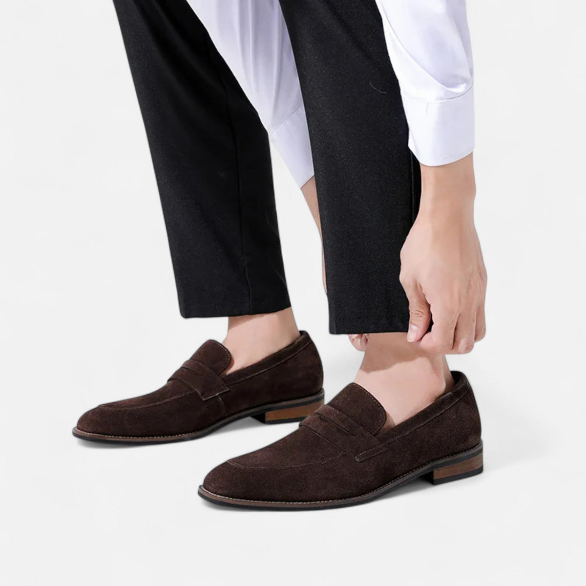 Javier | Mocasines Clásicos de Cuero para Hombre Elegante - Noa Lagos