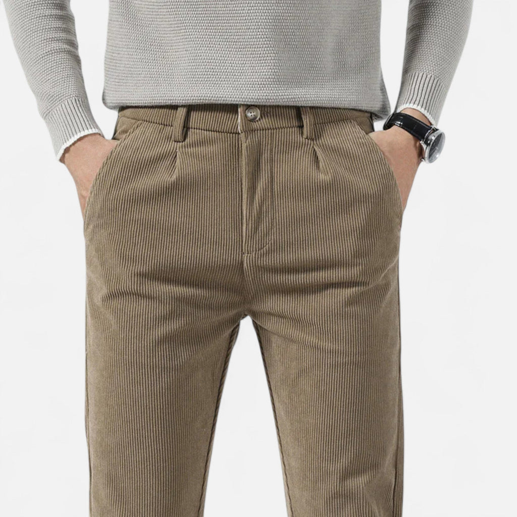 Javier | Pantalones de Pana Clásicos para Hombre con Estilo Versátil - Noa Lagos