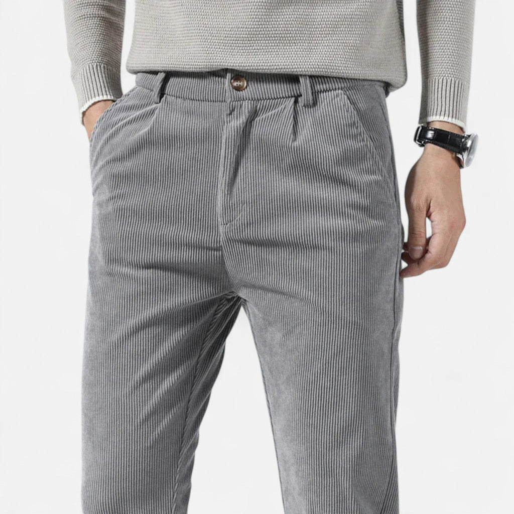 Javier | Pantalones de Pana Clásicos para Hombre con Estilo Versátil - Noa Lagos