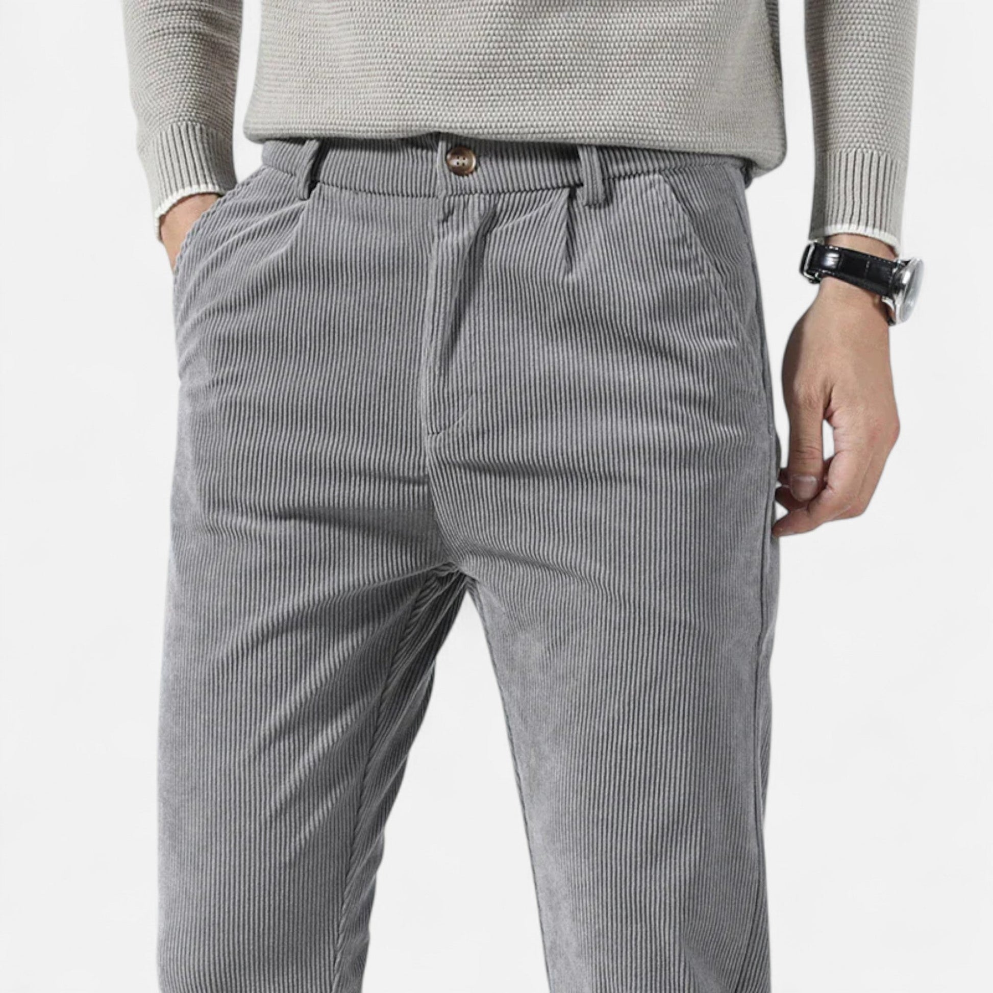 Javier | Pantalones de Pana Clásicos para Hombre con Estilo Versátil - Noa Lagos