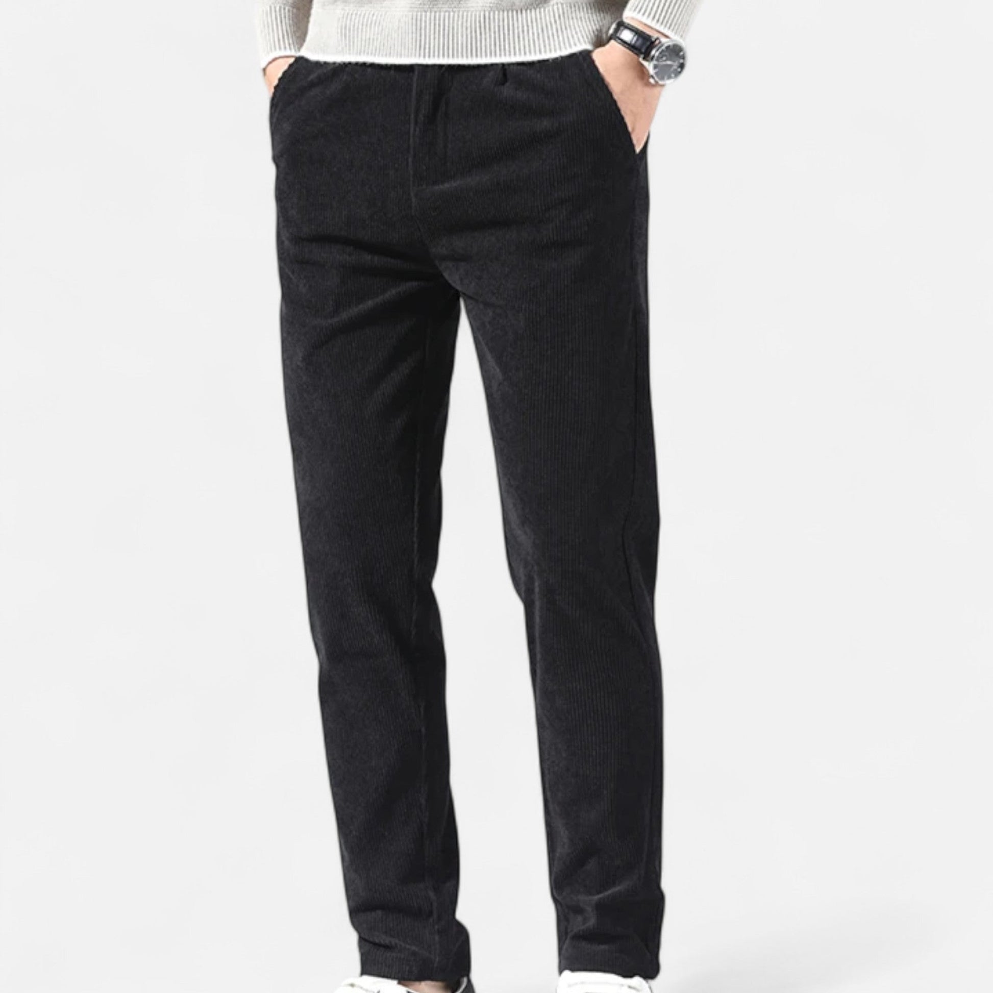 Javier | Pantalones de Pana Clásicos para Hombre con Estilo Versátil - Noa Lagos