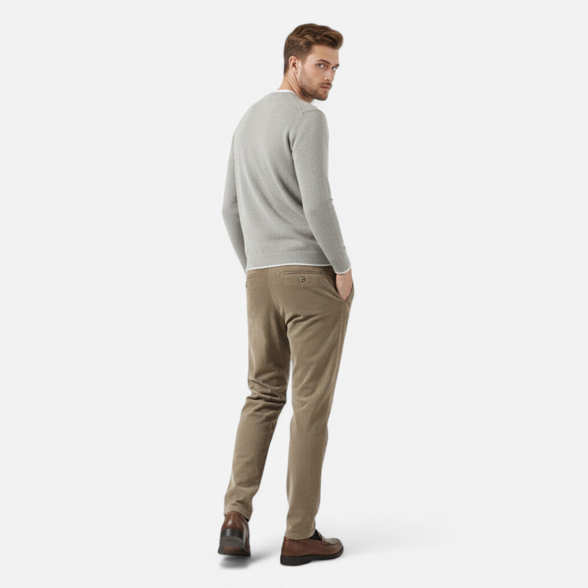 Javier | Pantalones de Pana Clásicos para Hombre con Estilo Versátil - Noa Lagos