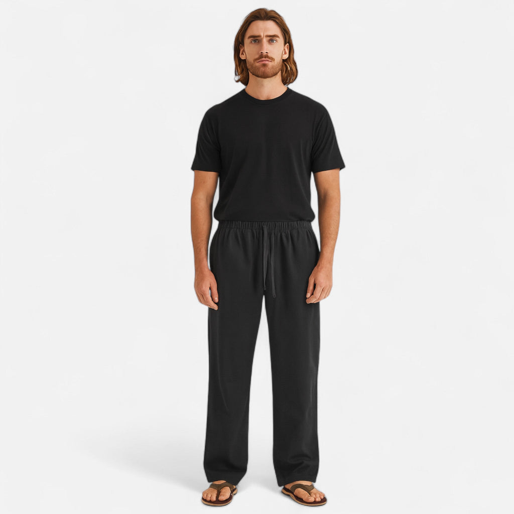 Javier | Pantalones Holgados de Corte Relajado para Hombre con Tejido Premium - Noa Lagos