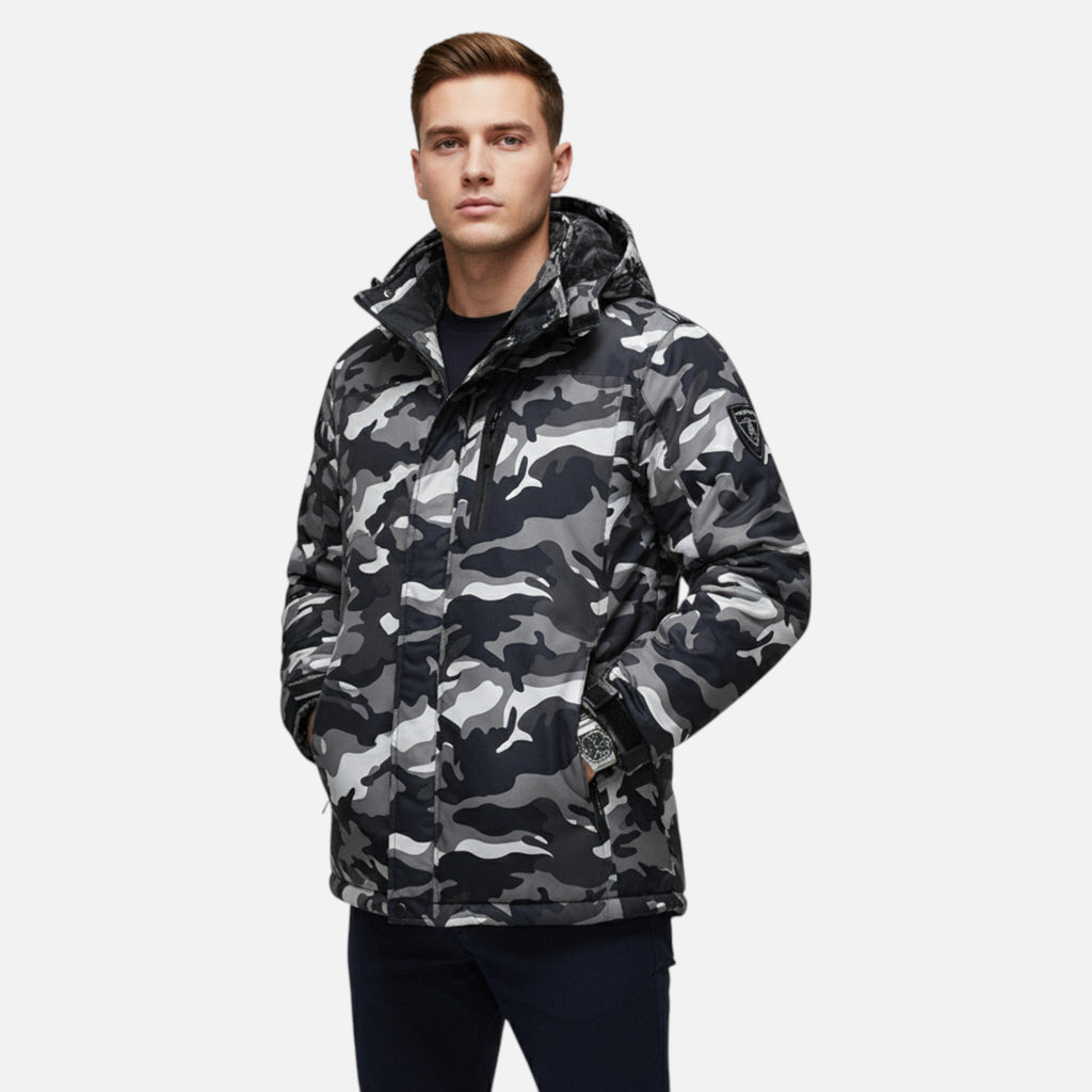 Javier | Parka Impermeable de Invierno con Forro Polar para Hombre - Noa Lagos