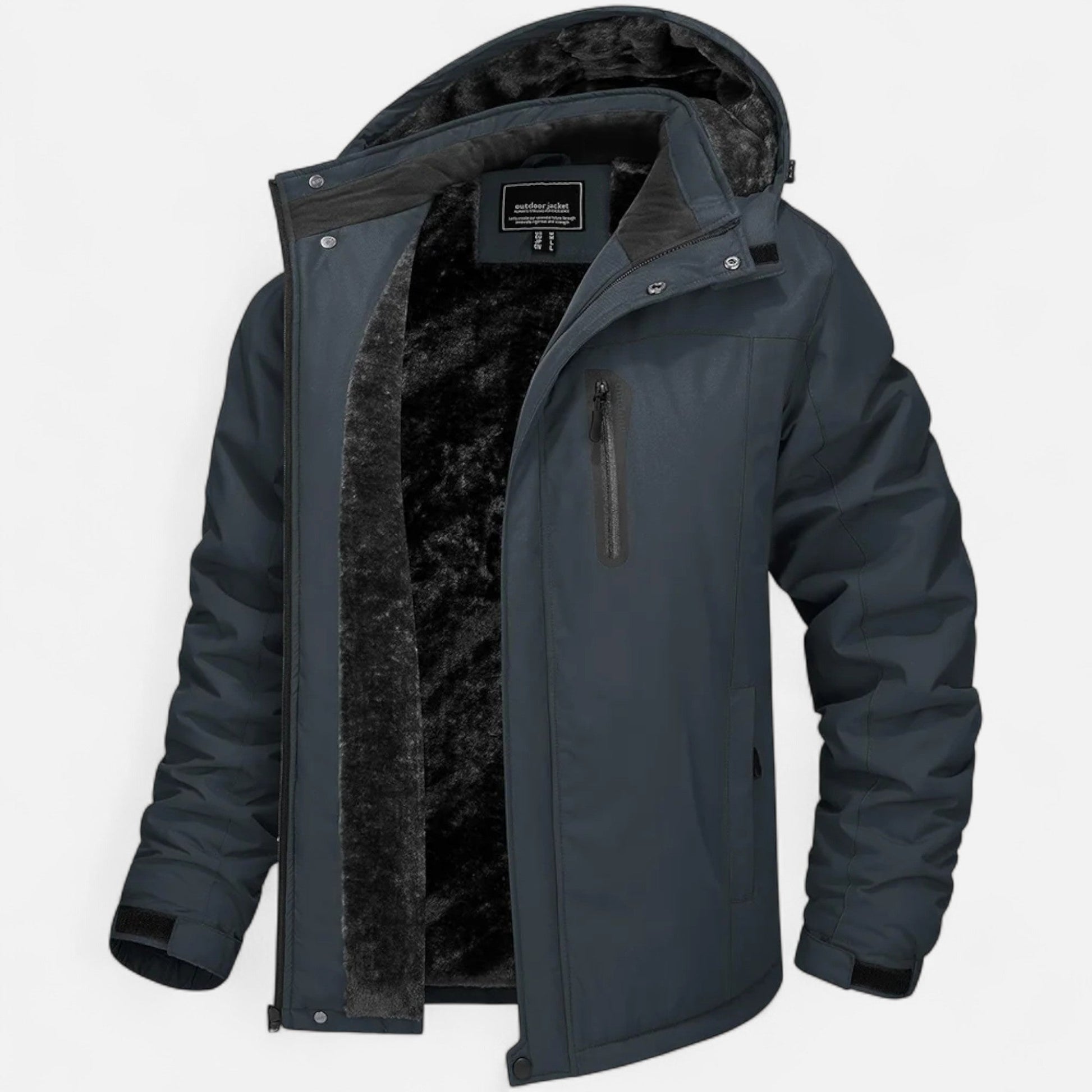 Javier | Parka Impermeable de Invierno con Forro Polar para Hombre - Noa Lagos