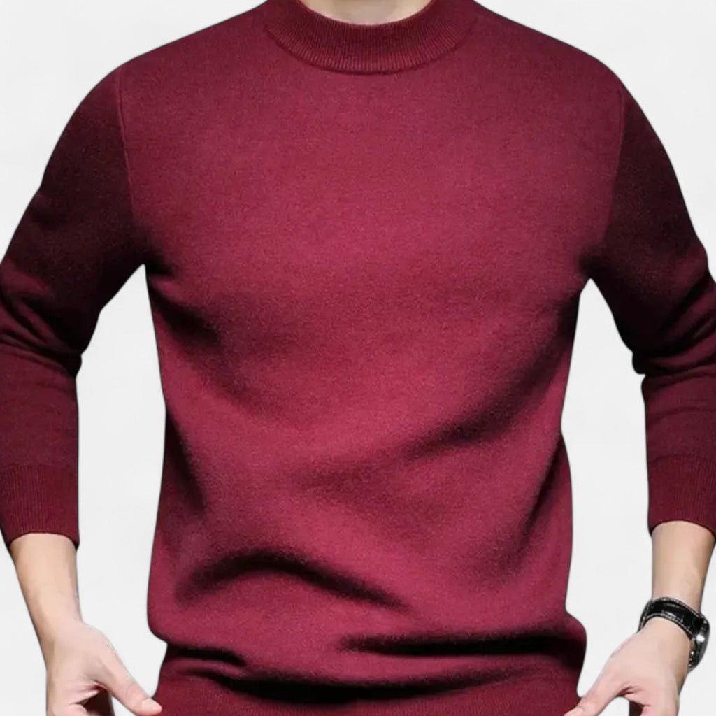 Javier | Suéter de Punto con Cuello Redondo para Hombre de Estilo Atemporal - Noa Lagos