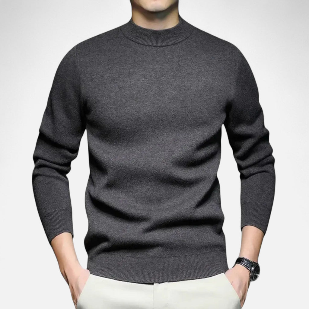 Javier | Suéter de Punto con Cuello Redondo para Hombre de Estilo Atemporal - Noa Lagos