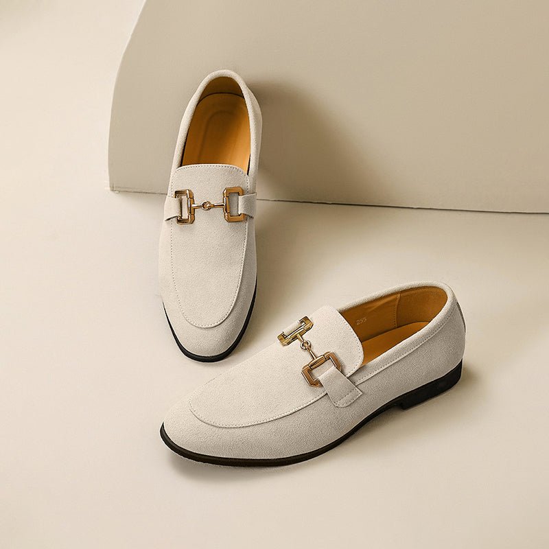 Liam | Elegantes Mocasines con Hebilla Metálica para Hombre - Noa Lagos