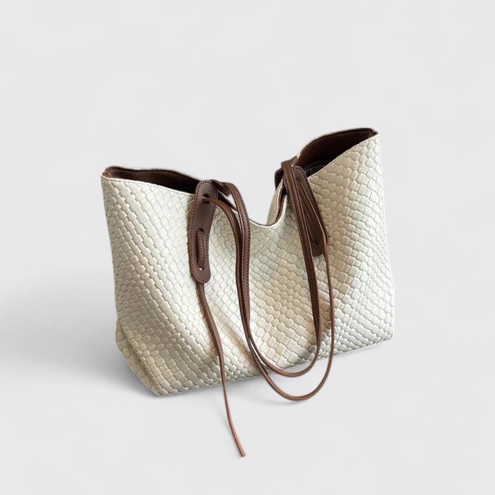 Lucía | Bolso Tote Trenzado de Gran Capacidad para Mujer - Noa Lagos