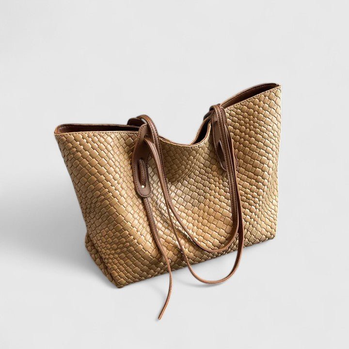 Lucía | Bolso Tote Trenzado de Gran Capacidad para Mujer - Noa Lagos