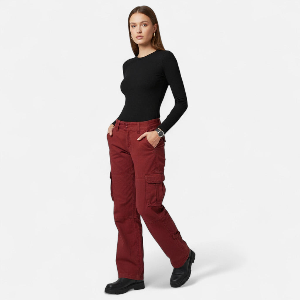 Lucía | Pantalones Cargo Informales para Mujer con Estilo Atemporal - Noa Lagos
