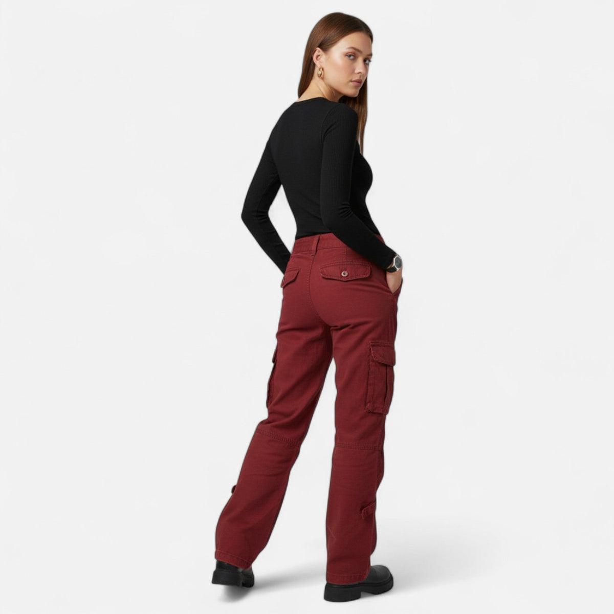 Lucía | Pantalones Cargo Informales para Mujer con Estilo Atemporal - Noa Lagos
