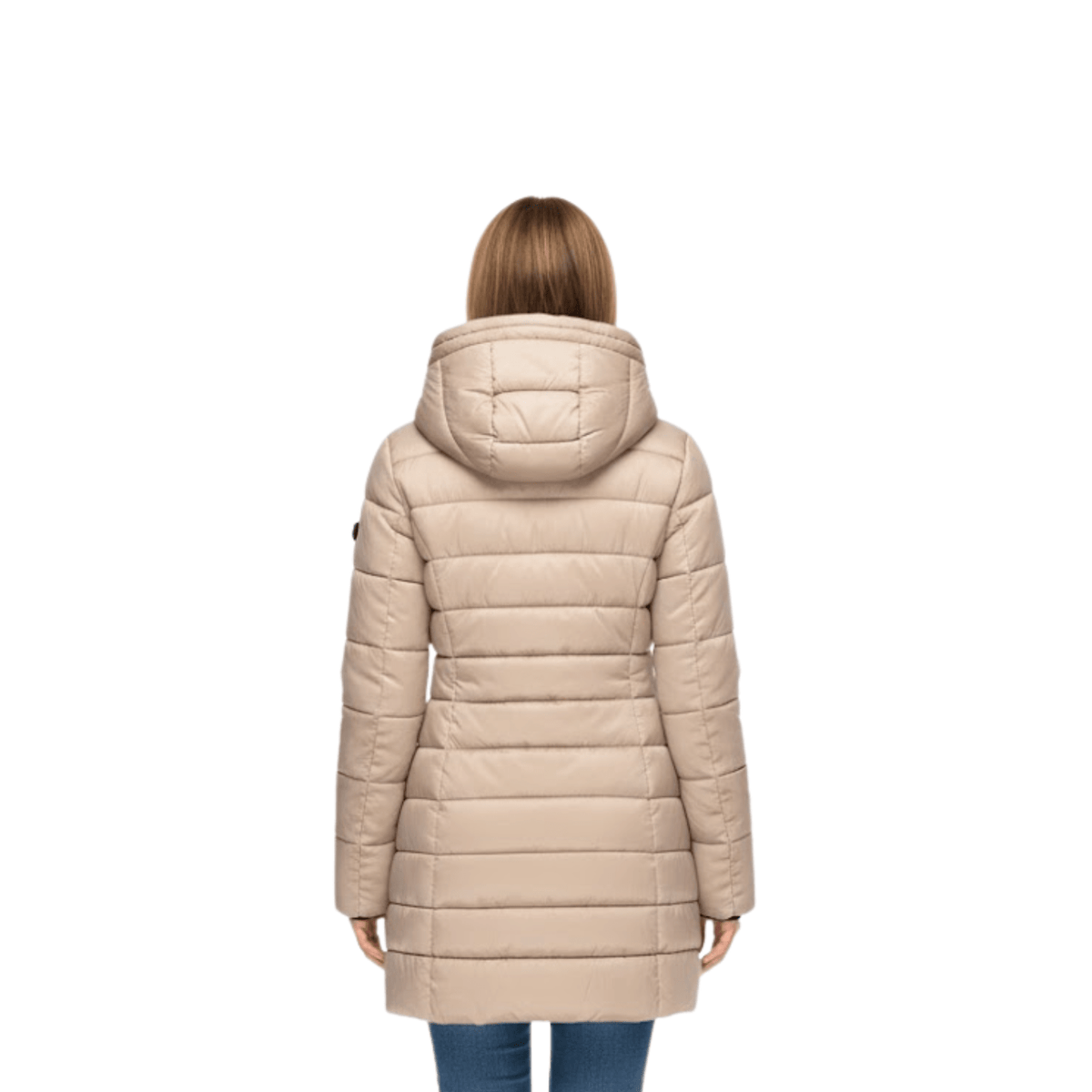 Lucía | Parka Acolchada de Longitud Media para Mujer con Capucha - Noa Lagos