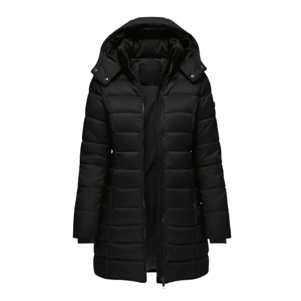 Lucía | Parka Acolchada de Longitud Media para Mujer con Capucha - Noa Lagos