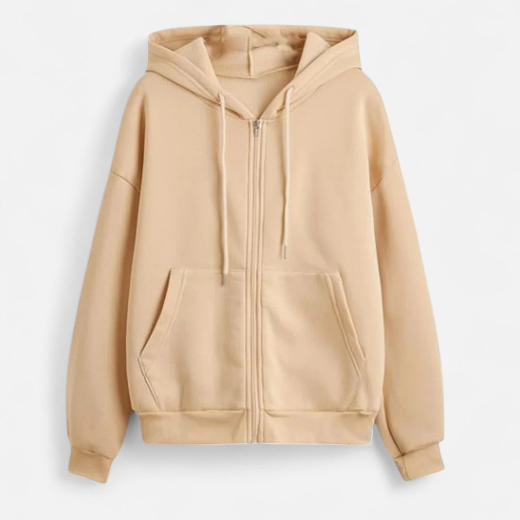 Lucía | Sudadera con Capucha y Cremallera para Mujer con Estilo Urbano - Noa Lagos