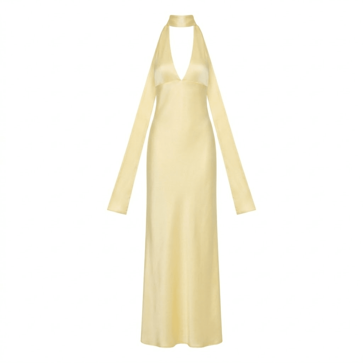 Lucía | Vestido Largo de Noche con Escote Pronunciado para Mujer - Noa Lagos