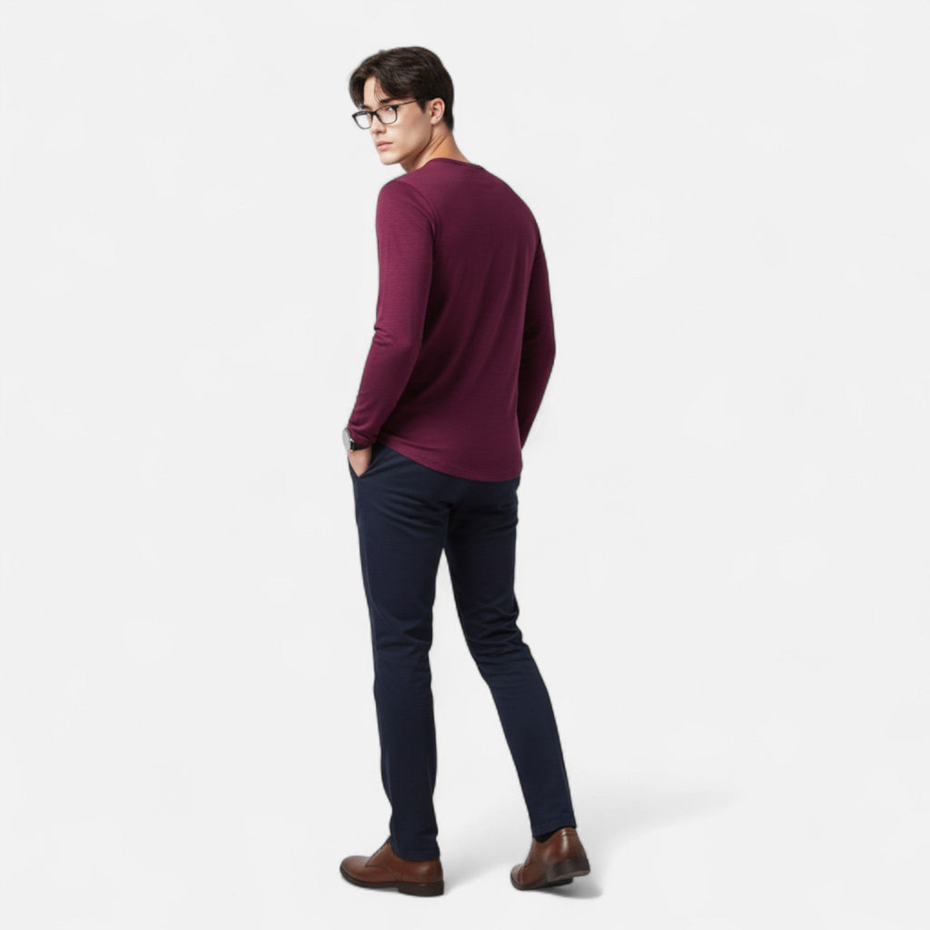 Luis | Camisa de Algodón para Hombre con Manga Larga - Noa Lagos