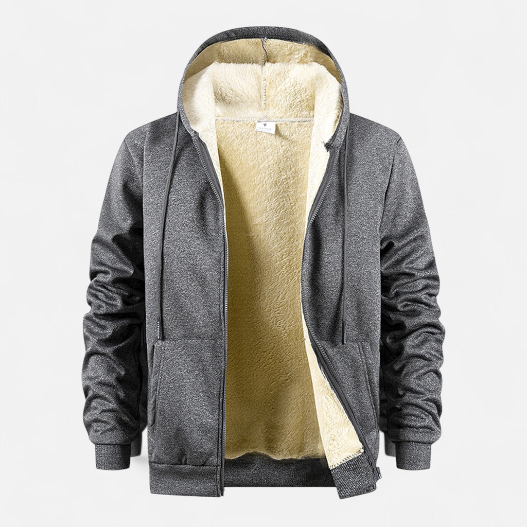 Santiago | Chaqueta con Capucha de Forro Polar para Hombre - Noa Lagos