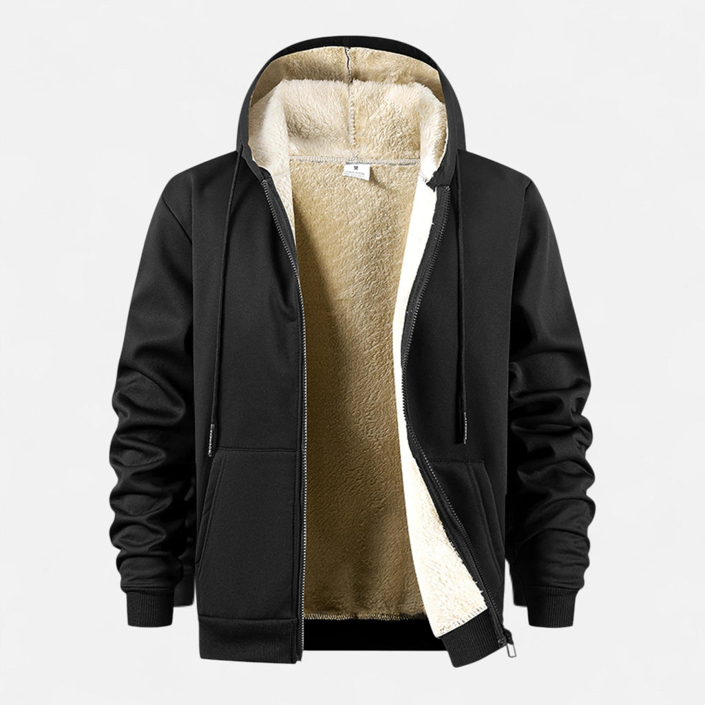 Santiago | Chaqueta con Capucha de Forro Polar para Hombre - Noa Lagos