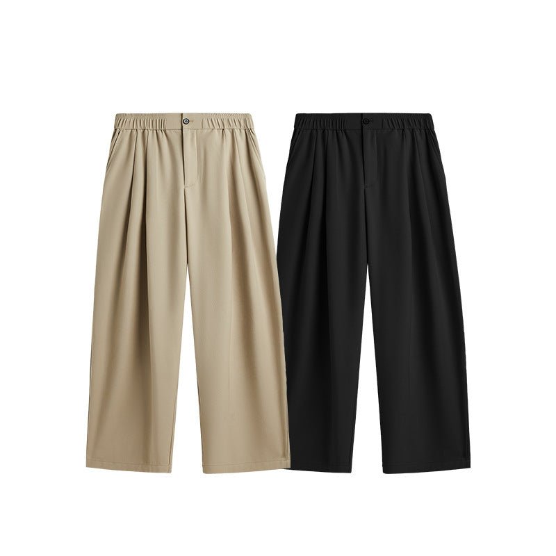 Santiago | Pantalones de Lino de Pierna Ancha con Cordón para Hombre - Noa Lagos