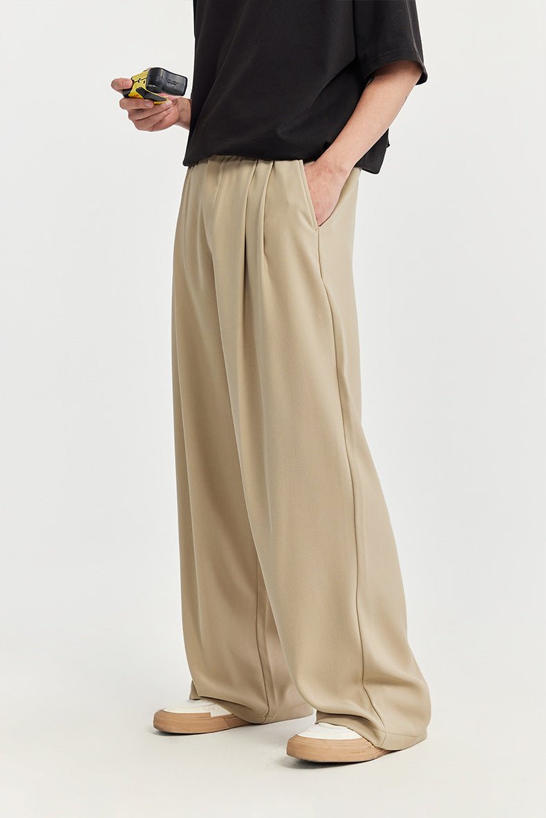 Santiago | Pantalones de Lino de Pierna Ancha con Cordón para Hombre - Noa Lagos