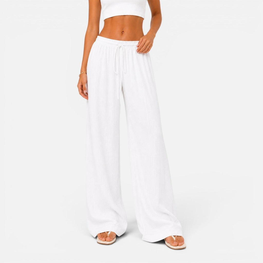 Sofía | Pantalón Palazzo Ajustable para Mujer con Cintura Elástica - Noa Lagos