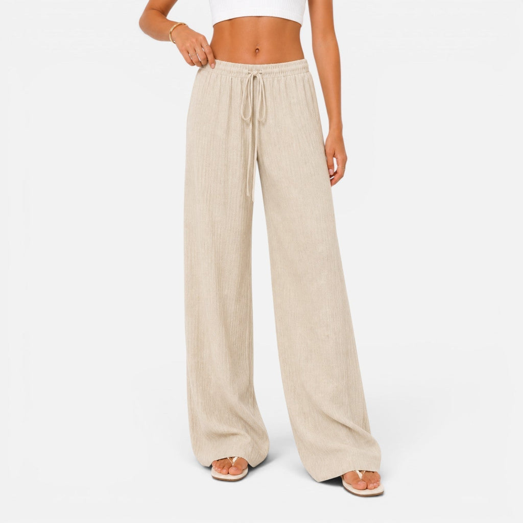 Sofía | Pantalón Palazzo Ajustable para Mujer con Cintura Elástica - Noa Lagos