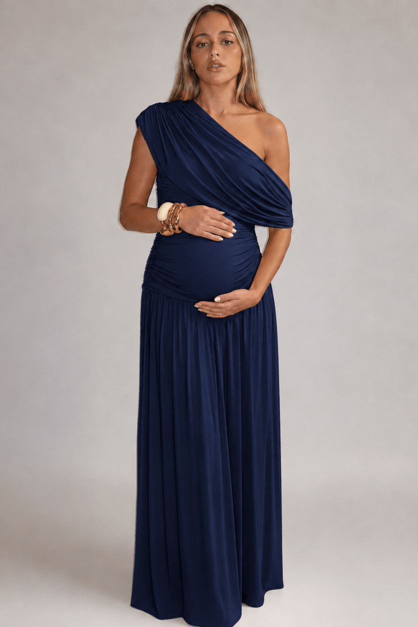 Sofía | Vestido Fiesta Asimétrico para Embarazadas - Noa Lagos